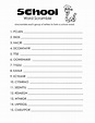 Word Scrambles for Kids | Activity Shelter