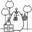 Desenhos de Aniversário de Pusheen para Colorir e Imprimir ...