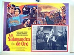 "LA SALAMANDRA DE ORO" MOVIE POSTER - "LA SALAMANDRE D'OR" MOVIE POSTER