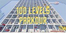 Parkour 100 Levels Map 1.17.1 for Minecraft - 9Minecraft.Net