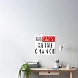 "GIB GATES KEINE CHANCE" Poster von Tewees | Redbubble