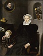 Portrait d'une veuve âgée de quarante ans et d'un enfant - Louvre ...
