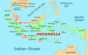 Indonesia Map Jakarta