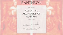 Albert VI, Archduke of Austria Biography - Duke of Styria, Carinthia ...