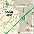 Beverly Hills Map, Los Angeles County, CA – Otto Maps