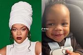 Rihanna mostra o filho pela primeira vez em rede social | Metrópoles