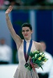 Nancy Kerrigan during the medal award ceremony for the XVll Winter ...