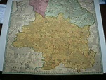 Ostpreußen,Insterburg,Karte,Homann,a.1750 Angeboten wird eine seltene ...