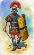 Roman centurion- by Александр Ежов | Roman warriors, Roman history ...