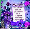 Birthday Quotes For My Daughter In Heaven - ShortQuotes.cc