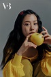 韩国女艺人高旻示最新杂志写真雀斑妆出镜