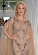 Gillian Anderson looks regal in champagne dress at the Glamour Awards ...