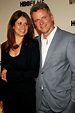 Aidan Quinn with wife Elizabeth Bracco sister of actress Lorraine ...
