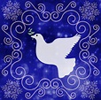 Dove Of Peace Christmas Design Free Stock Photo - Public Domain Pictures