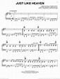 Just Like Heaven sheet music for voice, piano or guitar (PDF)