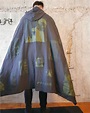Raf Simons FW05 "History of My World" Patched Hooded Cape | Grailed
