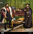 1530s THE AMBASSADORS BY HANS HOLBEIN THE YOUNGER TWO FRENCHMEN A ...
