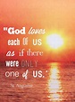 God loves each of us. | Healing scripture, Gods love, Biblical verses