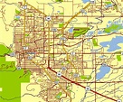City Map of Boulder