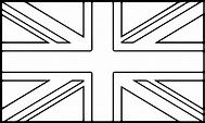 Bandeira do Reino Unido para colorir imprimir e pintar - Desenhos para ...