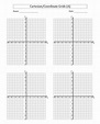 Coordinate Grid Paper Printable - Koriwadu