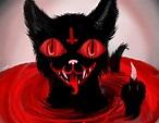 Satan Cat by CandyRaper on DeviantArt