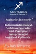 Sagittarius in 9 Words #sagittarius #astrology #traits #quotes # ...