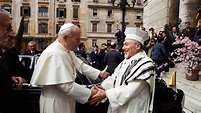 35 anni fa la storica visita di san Giovanni Paolo II alla Sinagoga di ...