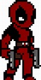 Deadpool Pixel Art | Pixel Art Maker