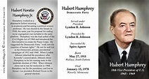 38th US Vice President Hubert H. Humphrey - HistoryMugs.us