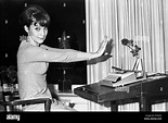 Deutsche Schauspielerin und Synchronsprecherin Sabine Eggerth, Deutschland 1960er Jahre. German ...