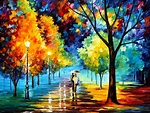 Bussines by the artist Leonid Afremov