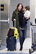 Anne Hathaway carries son Jonathan as she jets into New York | Daily ...