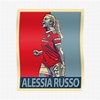 "Alessia Russo" Poster for Sale by HailieCherry | Redbubble