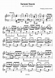 Partitura Para Piano "Marcha Turca" (Turkish March) | Mozart - Las ...