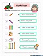 Worksheets For Kids To Learn English