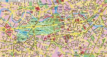 Map of Berlin tourist attractions, sightseeing & tourist tour