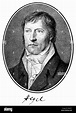 Georg Wilhelm Friedrich Hegel, 1770 - 1831, a German philosopher of ...
