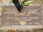 Melissa Ann Jones (1966-1986) - Find a Grave Memorial
