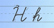 Cursive H: Learn to Write the Cursive Letter H - My Cursive