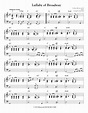 Lullaby Of Broadway Sheet Music | Harry Warren | Piano Solo