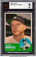 1963 Topps Mickey Mantle #200 BVG Mint 9.... Baseball Cards Singles ...