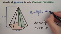 Volumen de una Pirámide Pentagonal - YouTube