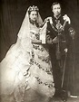 Fotografía de la boda del futuro rey Eduardo VII con la princesa ...