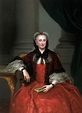 Altesses : Marie-Amélie de Saxe, reine d'Espagne, en 1760, par Mengs