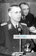 Willi Stoph East German Deputy Prime Minister. He wears the uniform of ...