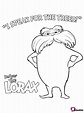 The Lorax Coloring Pages - Coloring Reference