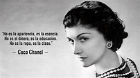 30 frases de Coco Chanel o lecciones de vida para toda mujer - Mujeres ...