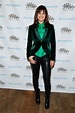 Carla Gugino in Stylish Leather Fashion