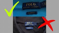 How to spot a fake Ralph Lauren Polo Shirt | Mens Summer Shirts - YouTube